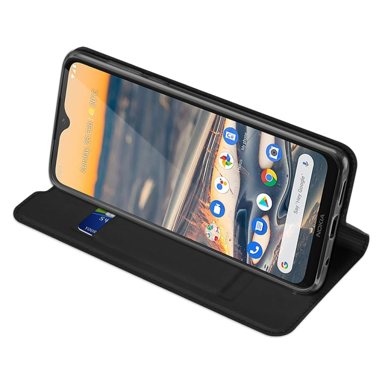 DUX DUCIS Skin Pro Series Horizontal Flip PU + TPU Leather Case, with Holder &amp; Card Slots, For OPPO Find X2 Neo, For OPPO Find X2 Lite, For Sony Xperia L4, For Nokia 5.3