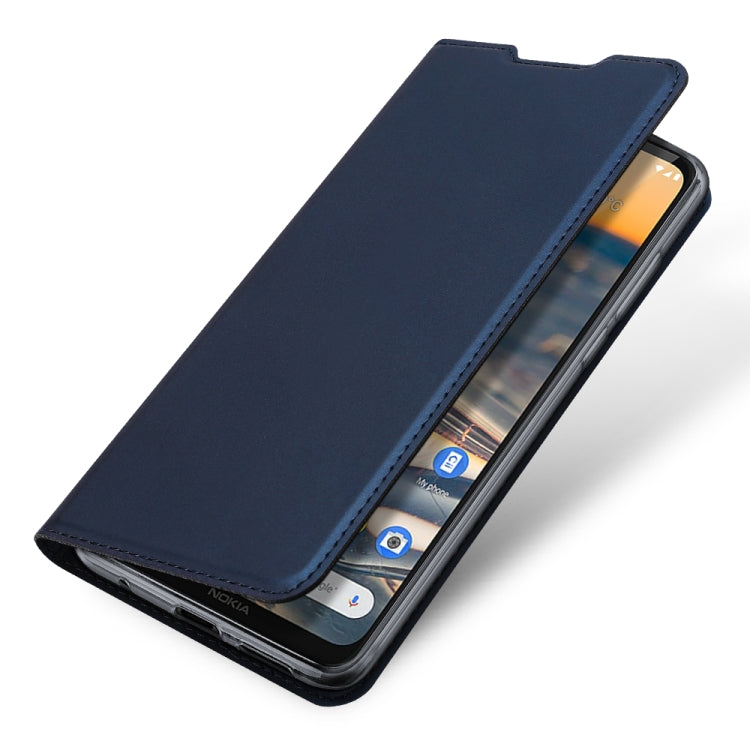 DUX DUCIS Skin Pro Series Horizontal Flip PU + TPU Leather Case, with Holder & Card Slots, For Nokia 5.3