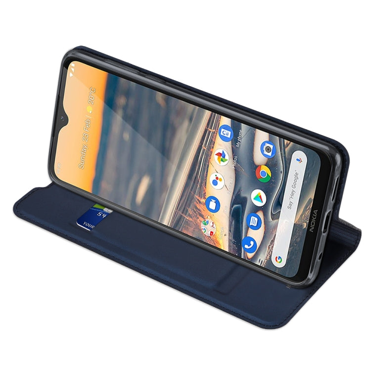 DUX DUCIS Skin Pro Series Horizontal Flip PU + TPU Leather Case, with Holder & Card Slots, For Nokia 5.3