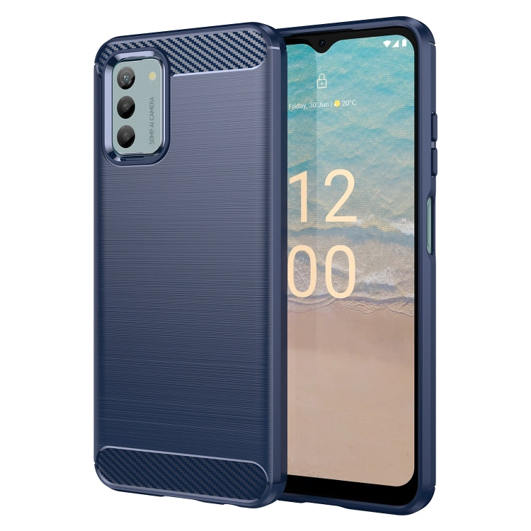 Brushed Texture Carbon Fiber TPU Phone Case, For Nokia G22, For OPPO Find X6 5G