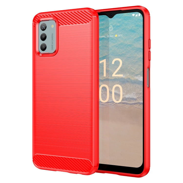 Brushed Texture Carbon Fiber TPU Phone Case, For Nokia G22, For OPPO Find X6 5G