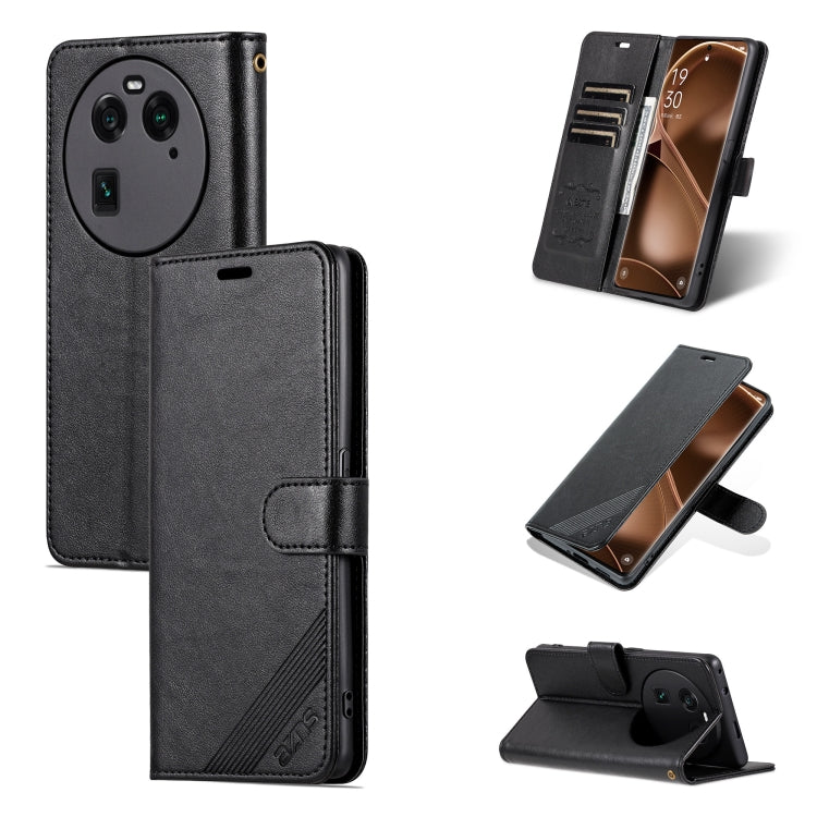 AZNS Sheepskin Texture Flip Leather Phone Case, For OPPO Find X6, For OPPO Find X6 Pro, For Honor Magic5, For Honor Magic5 Pro