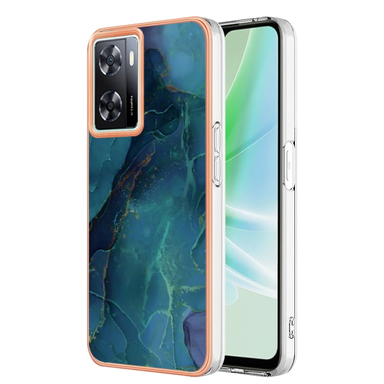 Electroplating Marble Dual-side IMD Phone Case, For Honor X8 4G, For Honor X8 5G, For Honor X9a / Magic5 Lite, For Nokia C31, For OnePlus Nord N300 / OPPO A57 4G 2022 / Realme Narzo 50 5G Global / OPPO K10 5G Global