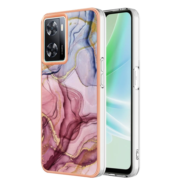 Electroplating Marble Dual-side IMD Phone Case, For Honor X8 4G, For Honor X8 5G, For Honor X9a / Magic5 Lite, For Nokia C31, For OnePlus Nord N300 / OPPO A57 4G 2022 / Realme Narzo 50 5G Global / OPPO K10 5G Global