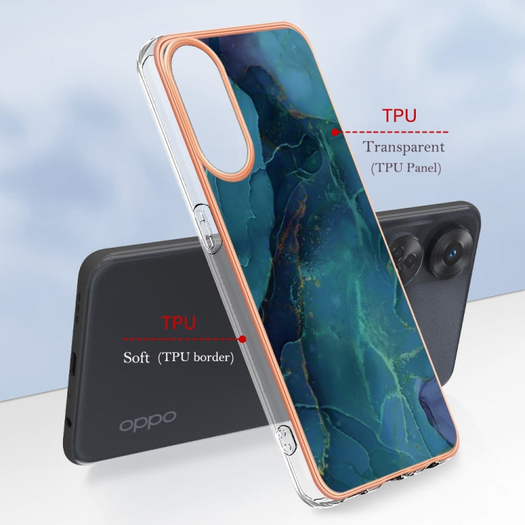 Electroplating Marble Dual-side IMD Phone Case, For OPPO Reno 8T 4G, For Xiaomi 11 Lite, For Xiaomi 13 Lite 5G, For Xiaomi Redmi Note 12 Pro 5G Global, For Xiaomi Redmi Note 12 Pro+ 5G Global