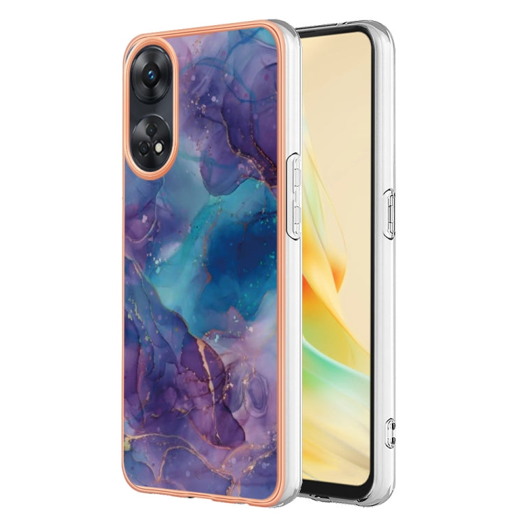 Electroplating Marble Dual-side IMD Phone Case, For OPPO Reno 8T 4G, For Xiaomi 11 Lite, For Xiaomi 13 Lite 5G, For Xiaomi Redmi Note 12 Pro 5G Global, For Xiaomi Redmi Note 12 Pro+ 5G Global