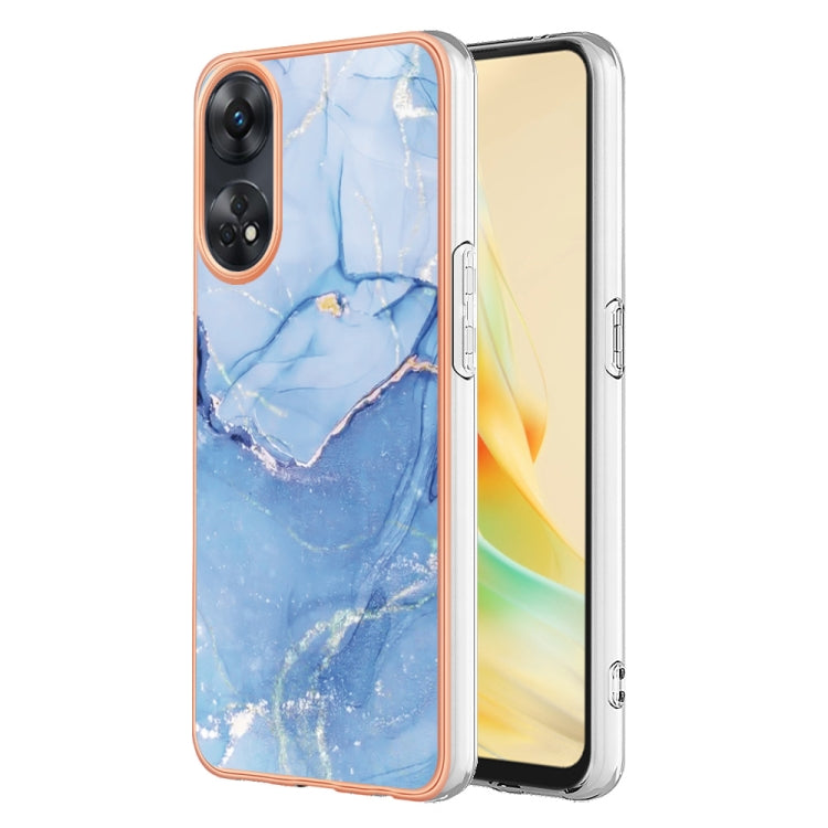 Electroplating Marble Dual-side IMD Phone Case, For OPPO Reno 8T 4G, For Xiaomi 11 Lite, For Xiaomi 13 Lite 5G, For Xiaomi Redmi Note 12 Pro 5G Global, For Xiaomi Redmi Note 12 Pro+ 5G Global