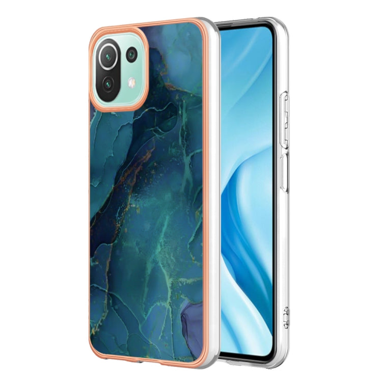 Electroplating Marble Dual-side IMD Phone Case, For OPPO Reno 8T 4G, For Xiaomi 11 Lite, For Xiaomi 13 Lite 5G, For Xiaomi Redmi Note 12 Pro 5G Global, For Xiaomi Redmi Note 12 Pro+ 5G Global