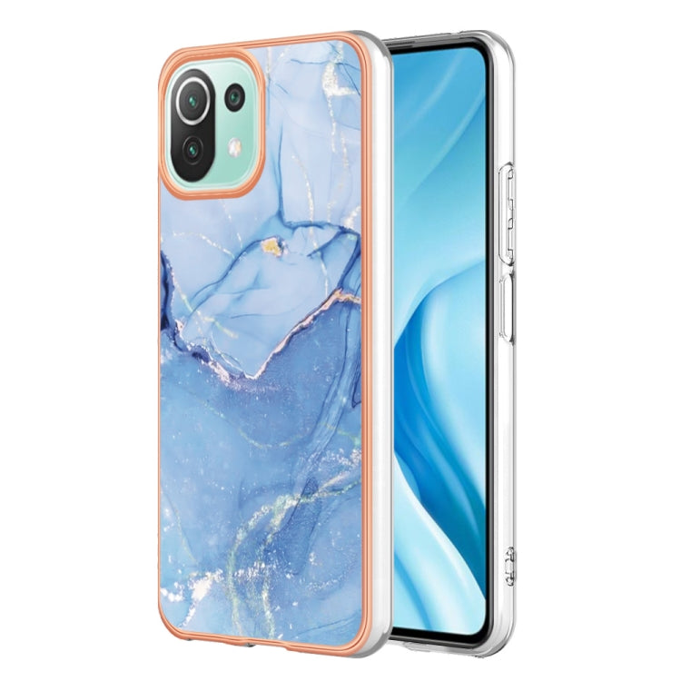 Electroplating Marble Dual-side IMD Phone Case, For OPPO Reno 8T 4G, For Xiaomi 11 Lite, For Xiaomi 13 Lite 5G, For Xiaomi Redmi Note 12 Pro 5G Global, For Xiaomi Redmi Note 12 Pro+ 5G Global