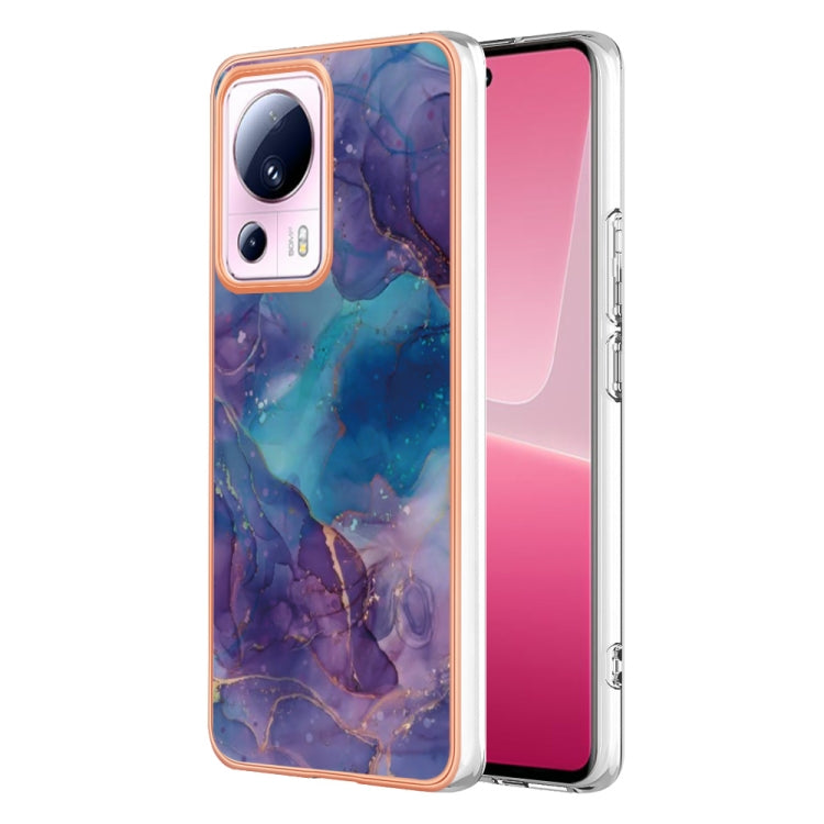 Electroplating Marble Dual-side IMD Phone Case, For OPPO Reno 8T 4G, For Xiaomi 11 Lite, For Xiaomi 13 Lite 5G, For Xiaomi Redmi Note 12 Pro 5G Global, For Xiaomi Redmi Note 12 Pro+ 5G Global