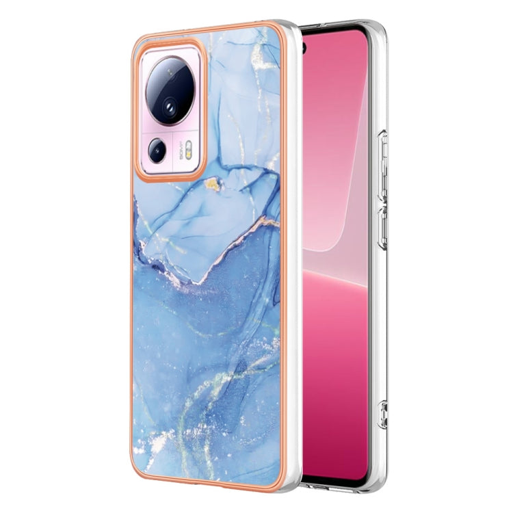 Electroplating Marble Dual-side IMD Phone Case, For OPPO Reno 8T 4G, For Xiaomi 11 Lite, For Xiaomi 13 Lite 5G, For Xiaomi Redmi Note 12 Pro 5G Global, For Xiaomi Redmi Note 12 Pro+ 5G Global