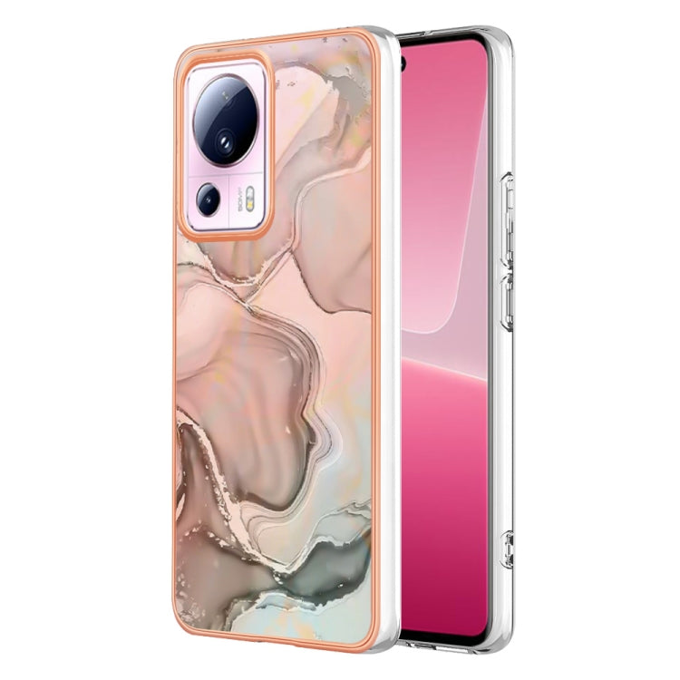 Electroplating Marble Dual-side IMD Phone Case, For OPPO Reno 8T 4G, For Xiaomi 11 Lite, For Xiaomi 13 Lite 5G, For Xiaomi Redmi Note 12 Pro 5G Global, For Xiaomi Redmi Note 12 Pro+ 5G Global