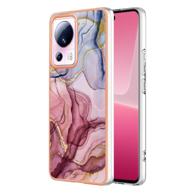 Electroplating Marble Dual-side IMD Phone Case, For OPPO Reno 8T 4G, For Xiaomi 11 Lite, For Xiaomi 13 Lite 5G, For Xiaomi Redmi Note 12 Pro 5G Global, For Xiaomi Redmi Note 12 Pro+ 5G Global