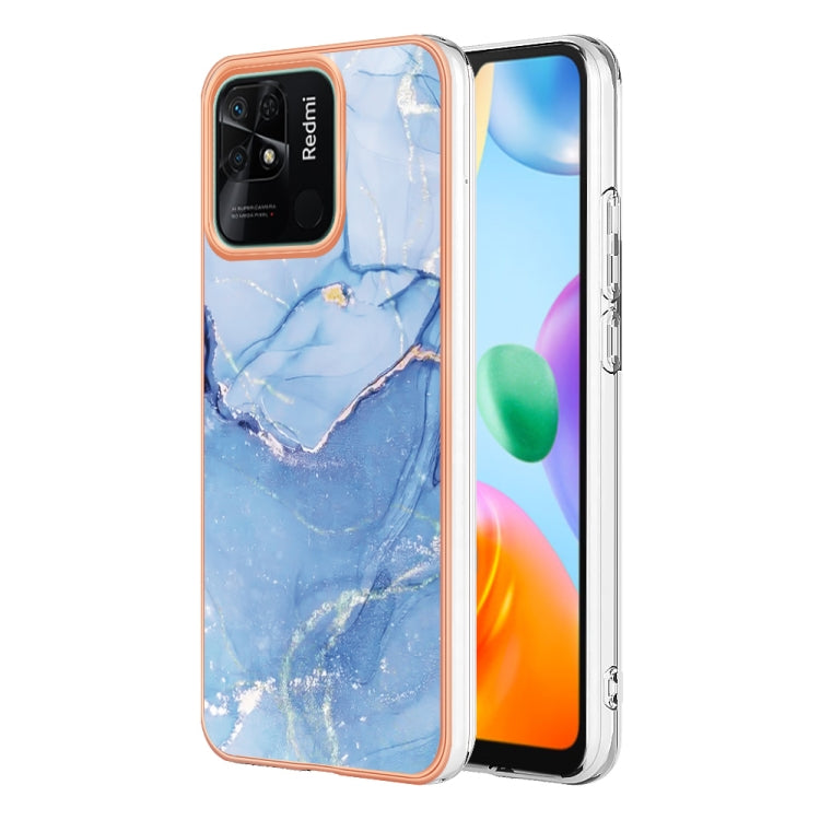 Electroplating Marble Dual-side IMD Phone Case, For Xiaomi Redmi 10C, For Google Pixel 6A, For Honor Magic5 Pro, For Honor X7, For Honor X7a