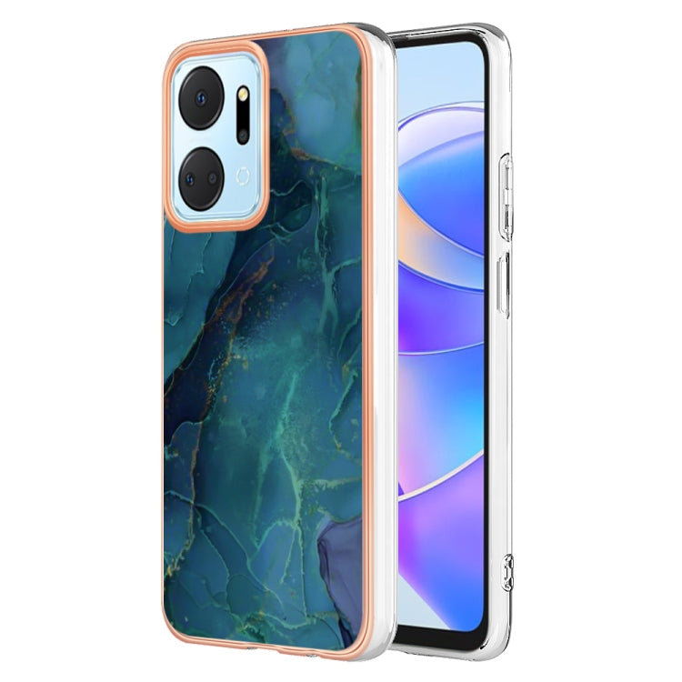 Electroplating Marble Dual-side IMD Phone Case, For Xiaomi Redmi 10C, For Google Pixel 6A, For Honor Magic5 Pro, For Honor X7, For Honor X7a