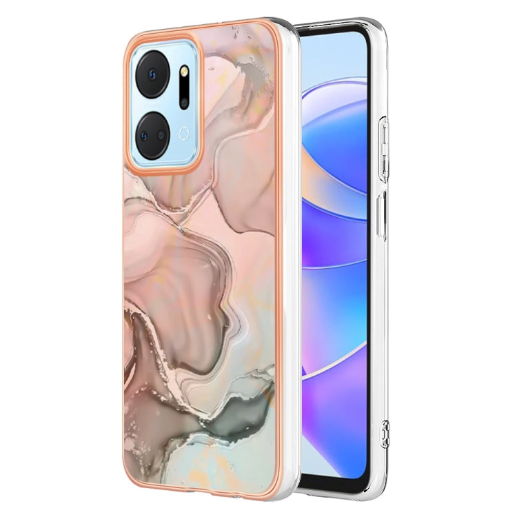 Electroplating Marble Dual-side IMD Phone Case, For Xiaomi Redmi 10C, For Google Pixel 6A, For Honor Magic5 Pro, For Honor X7, For Honor X7a