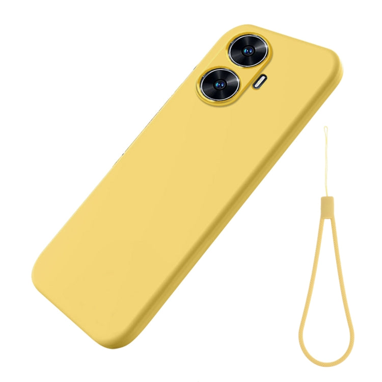 Pure Color Liquid Silicone Shockproof Phone Case