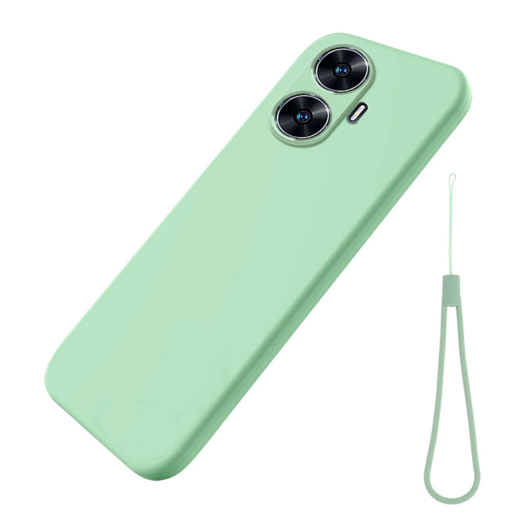 Pure Color Liquid Silicone Shockproof Phone Case
