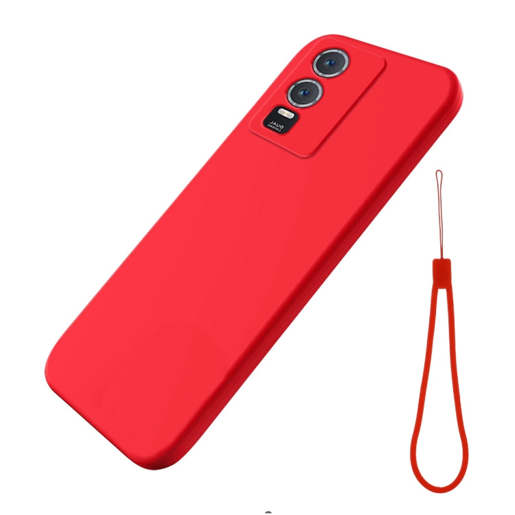 Pure Color Liquid Silicone Shockproof Phone Case, For Infinix Smart 7 African, For Realme C55, For vivo V27 / V27 Pro / S16 / S16 Pro, For vivo V27e / S16e, For vivo Y76 5G / Y76s, For vivo Y77 5G Global / Y77e / vivo IQOO Z6 Lite 5G