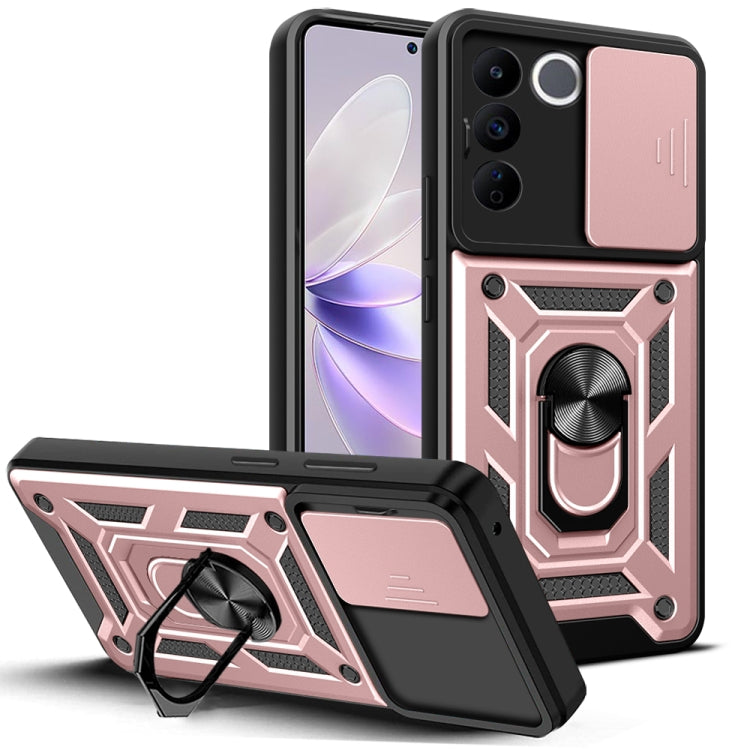 Sliding Camera Cover Design TPU + PC Phone Case