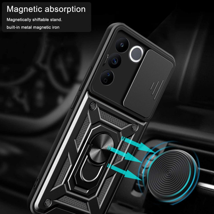 Sliding Camera Cover Design TPU + PC Phone Case