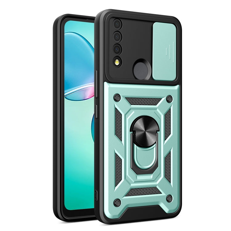 Sliding Camera Cover Design TPU + PC Phone Case