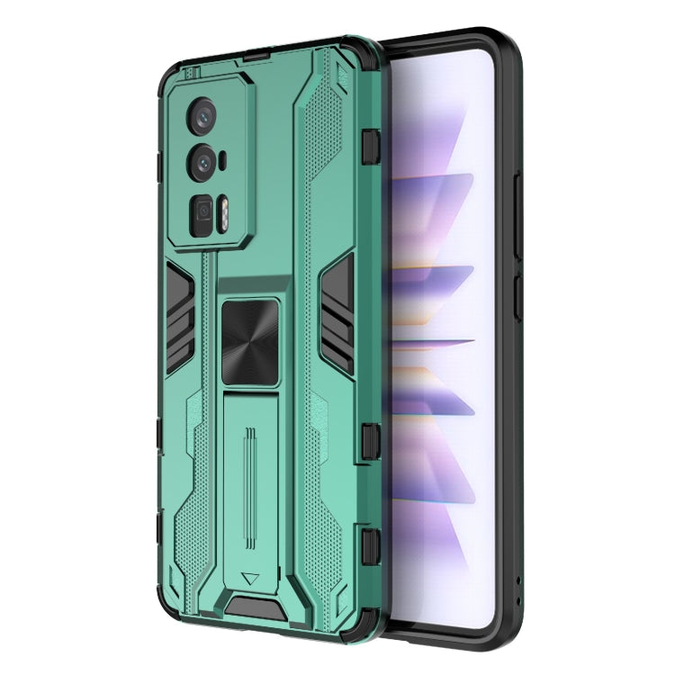 Supersonic PC + TPU Shock-proof Protective Phone Case with Holder, For vivo X90 Pro 5G, For vivo X90 Pro+ 5G, For Xiaomi Redmi K60 5G, For Xiaomi Redmi K60 Pro 5G, For Xiaomi Redmi K60e 5G