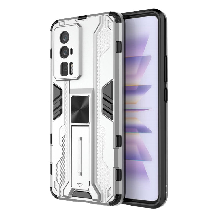 Supersonic PC + TPU Shock-proof Protective Phone Case with Holder, For vivo X90 Pro 5G, For vivo X90 Pro+ 5G, For Xiaomi Redmi K60 5G, For Xiaomi Redmi K60 Pro 5G, For Xiaomi Redmi K60e 5G