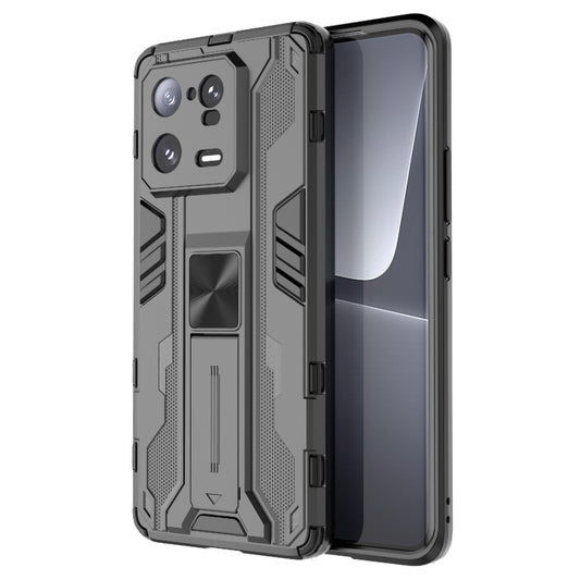 Supersonic PC + TPU Shock-proof Protective Phone Case with Holder, For Xiaomi 13 Pro 5G