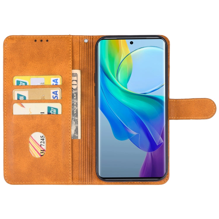 Leather Phone Case, For vivo Y78+ / V29 Lite 5G