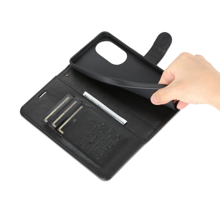 AZNS Sheepskin Texture Flip Leather Phone Case