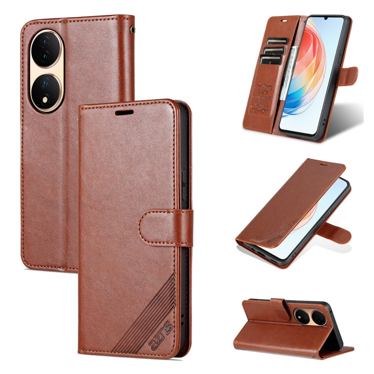 AZNS Sheepskin Texture Flip Leather Phone Case, For vivo Y100, For Honor 70 Lite