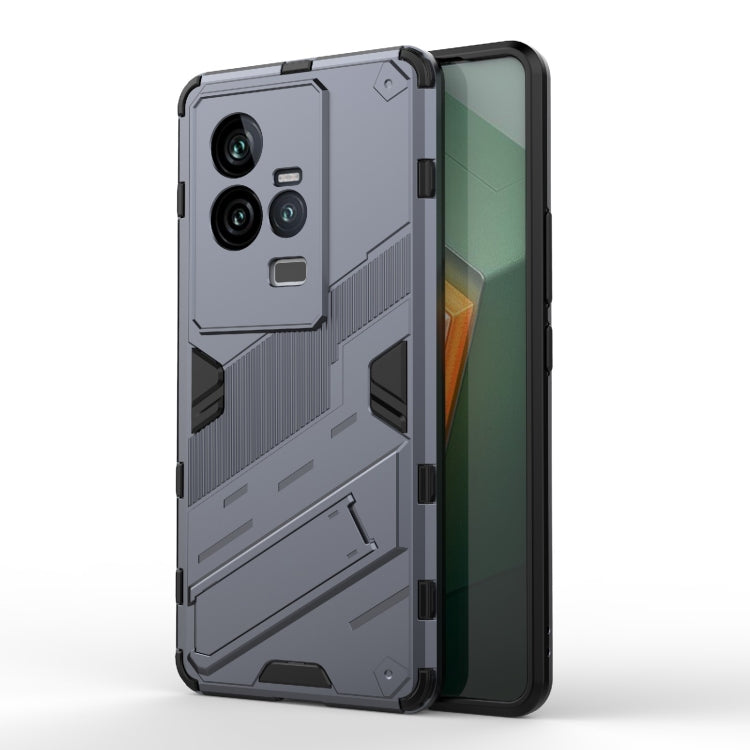 Punk Armor 2 in 1 PC + TPU Shockproof Phone Case with Invisible Holder, For vivo iQOO 11 5G, For vivo iQOO 11 Pro 5G, For vivo S16e 5G