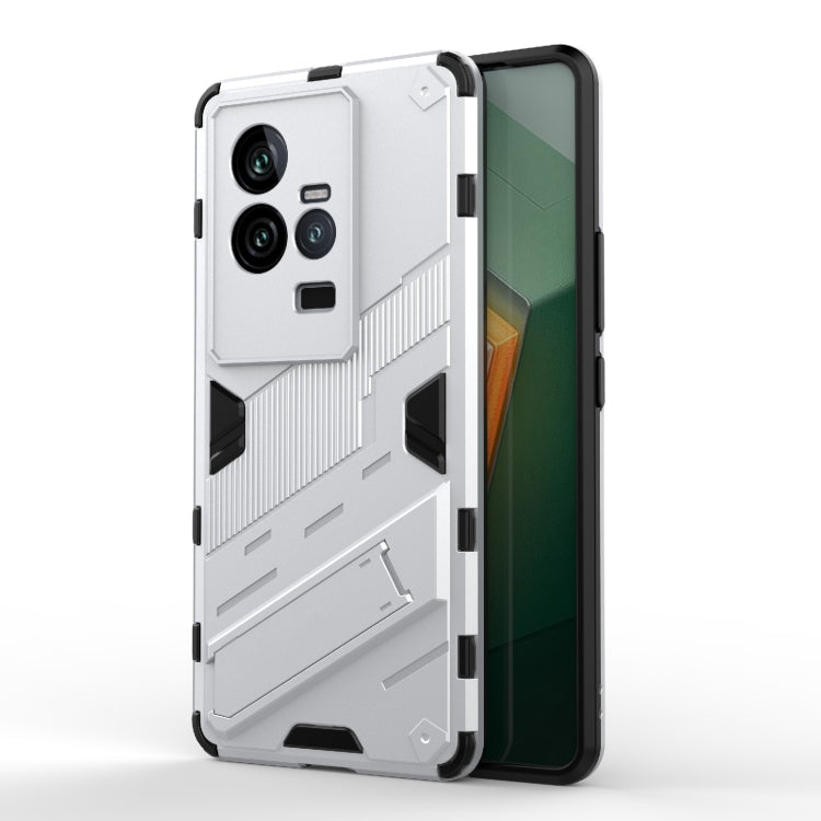 Punk Armor 2 in 1 PC + TPU Shockproof Phone Case with Invisible Holder, For vivo iQOO 11 5G, For vivo iQOO 11 Pro 5G, For vivo S16e 5G