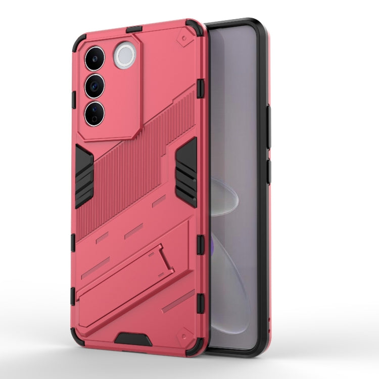 Punk Armor 2 in 1 PC + TPU Shockproof Phone Case with Invisible Holder, For vivo iQOO 11 5G, For vivo iQOO 11 Pro 5G, For vivo S16e 5G, For vivo S16 Pro 5G