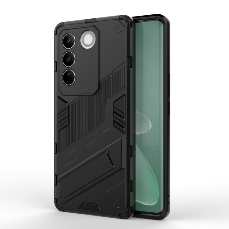 Punk Armor 2 in 1 PC + TPU Shockproof Phone Case with Invisible Holder, For vivo iQOO 11 5G, For vivo iQOO 11 Pro 5G, For vivo S16e 5G, For vivo S16 Pro 5G