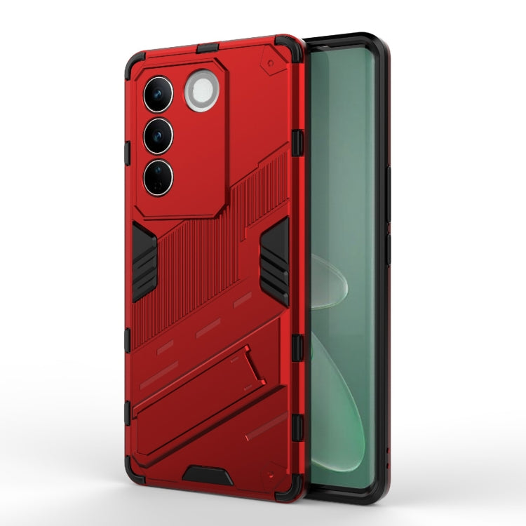 Punk Armor 2 in 1 PC + TPU Shockproof Phone Case with Invisible Holder, For vivo S16 Pro 5G, For OnePlus 11 5G