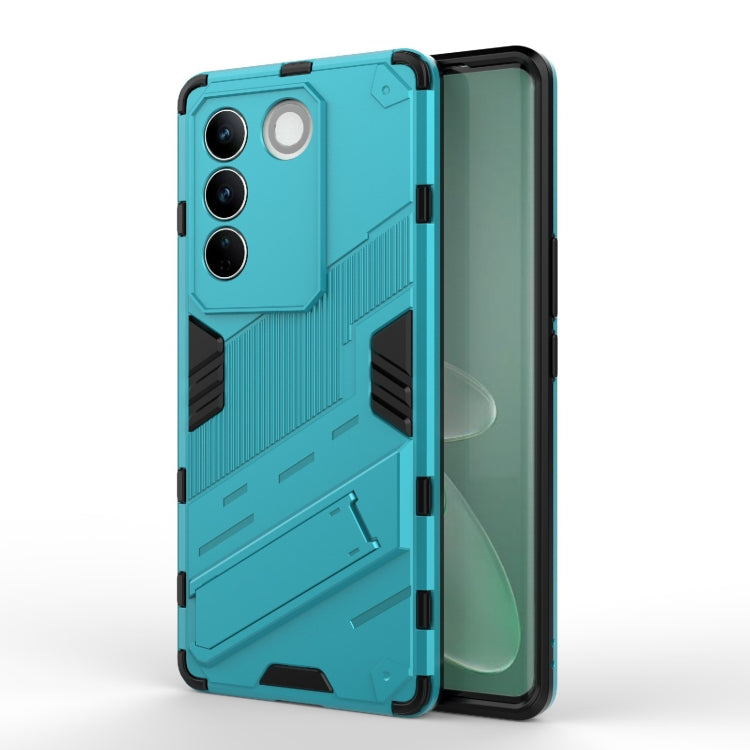 Punk Armor 2 in 1 PC + TPU Shockproof Phone Case with Invisible Holder, For vivo S16 Pro 5G, For OnePlus 11 5G