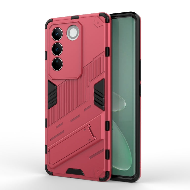 Punk Armor 2 in 1 PC + TPU Shockproof Phone Case with Invisible Holder, For vivo S16 Pro 5G, For OnePlus 11 5G