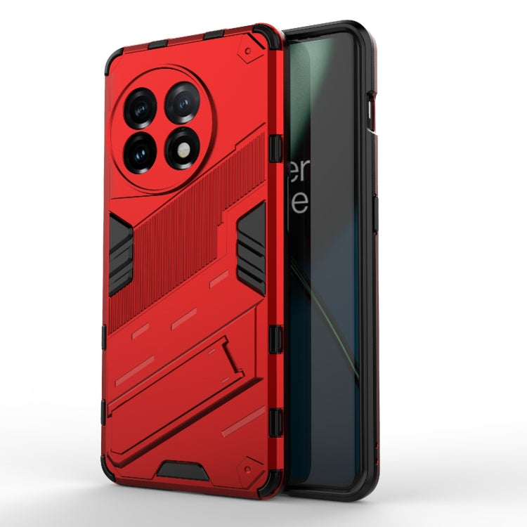Punk Armor 2 in 1 PC + TPU Shockproof Phone Case with Invisible Holder, For vivo S16 Pro 5G, For OnePlus 11 5G