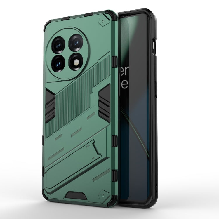 Punk Armor 2 in 1 PC + TPU Shockproof Phone Case with Invisible Holder, For vivo S16 Pro 5G, For OnePlus 11 5G