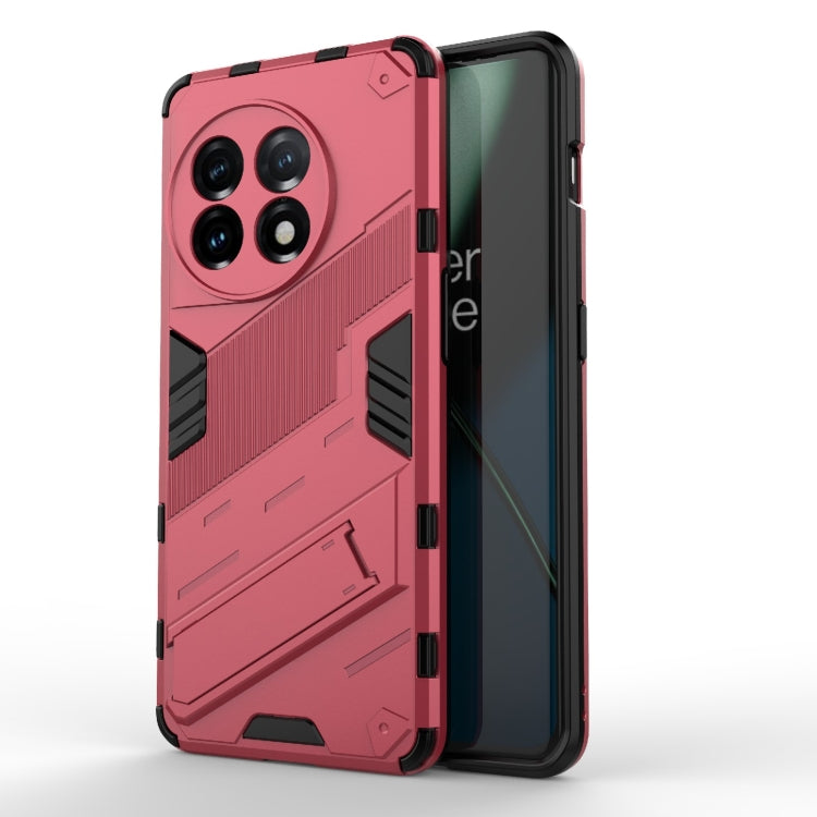 Punk Armor 2 in 1 PC + TPU Shockproof Phone Case with Invisible Holder, For vivo S16 Pro 5G, For OnePlus 11 5G