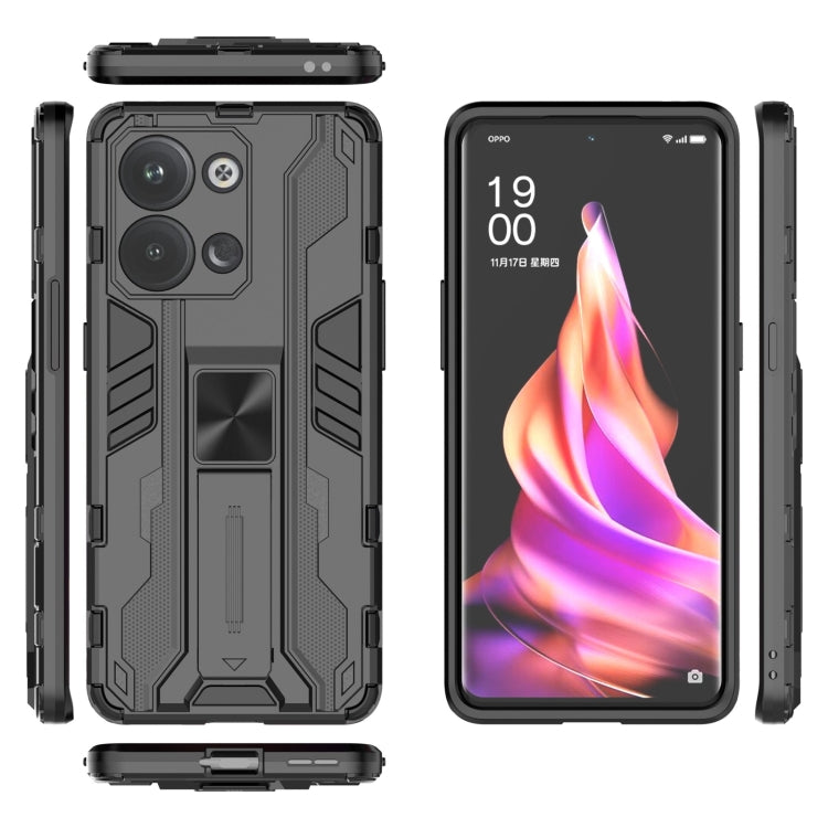 Supersonic Holder PC Soft TPU Phone Case, For OPPO Reno9 / Reno9 Pro 5G, For vivo S16 / S16 Pro, For Huawei P60 Art 4G, For Huawei P60 / P60 Pro