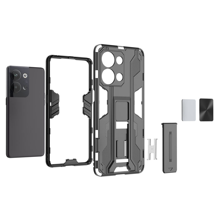 Supersonic Holder PC Soft TPU Phone Case, For OPPO Reno9 / Reno9 Pro 5G, For vivo S16 / S16 Pro, For Huawei P60 Art 4G, For Huawei P60 / P60 Pro