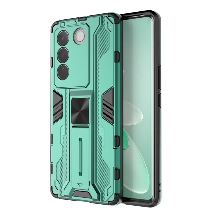 Supersonic Holder PC Soft TPU Phone Case, For OPPO Reno9 / Reno9 Pro 5G, For vivo S16 / S16 Pro, For Huawei P60 Art 4G, For Huawei P60 / P60 Pro