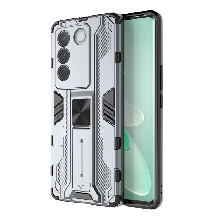 Supersonic Holder PC Soft TPU Phone Case, For OPPO Reno9 / Reno9 Pro 5G, For vivo S16 / S16 Pro, For Huawei P60 Art 4G, For Huawei P60 / P60 Pro