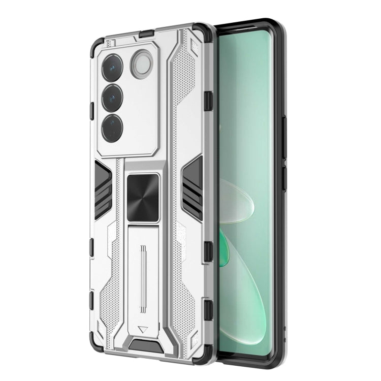 Supersonic Holder PC Soft TPU Phone Case, For OPPO Reno9 / Reno9 Pro 5G, For vivo S16 / S16 Pro, For Huawei P60 Art 4G, For Huawei P60 / P60 Pro