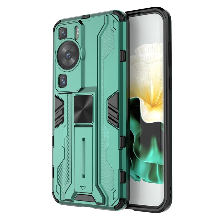 Supersonic Holder PC Soft TPU Phone Case, For OPPO Reno9 / Reno9 Pro 5G, For vivo S16 / S16 Pro, For Huawei P60 Art 4G, For Huawei P60 / P60 Pro