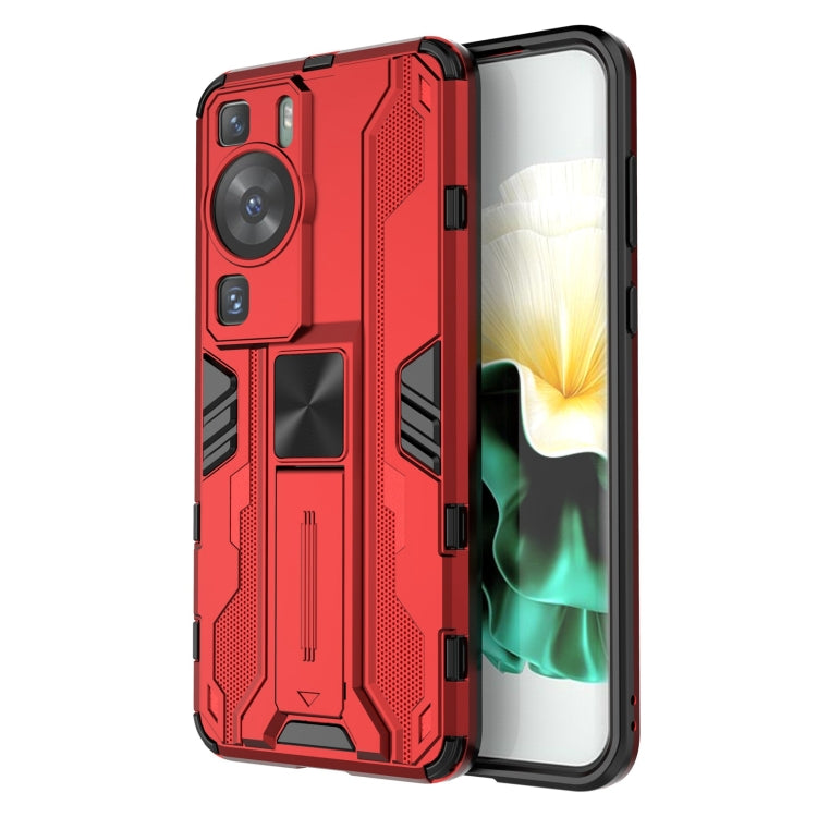 Supersonic Holder PC Soft TPU Phone Case, For OPPO Reno9 / Reno9 Pro 5G, For vivo S16 / S16 Pro, For Huawei P60 Art 4G, For Huawei P60 / P60 Pro