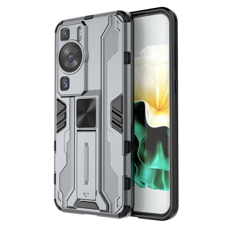 Supersonic Holder PC Soft TPU Phone Case, For OPPO Reno9 / Reno9 Pro 5G, For vivo S16 / S16 Pro, For Huawei P60 Art 4G, For Huawei P60 / P60 Pro